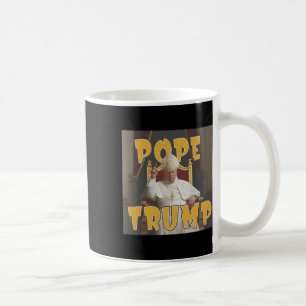 Pope Trump Funny Trump Vatican Christian Retro Chu Coffee Mug