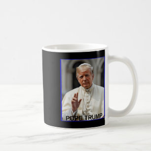 Pope Trump Funny Trump Vatican Christian Retro Chu Coffee Mug