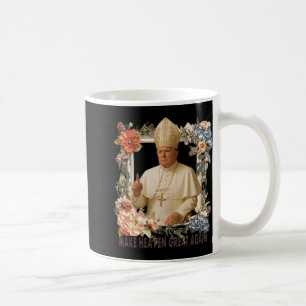 Pope Trump Funny Trump Vatican Christian Retro Chu Coffee Mug