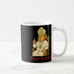 Pope Trump Funny Trump Vatican Christian Retro Chu Coffee Mug