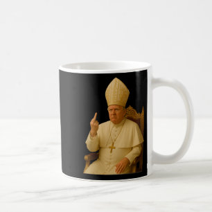 Pope Trump Funny Trump Vatican Christian Retro Chu Coffee Mug