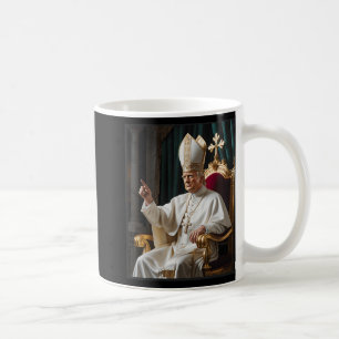 Pope Trump Funny Trump Vatican Christian Retro Chu Coffee Mug