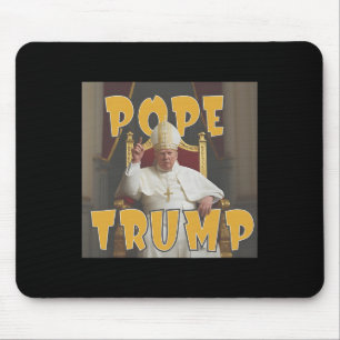 Pope Trump Funny Trump Vatican Christian Retro Chu Mouse Pad