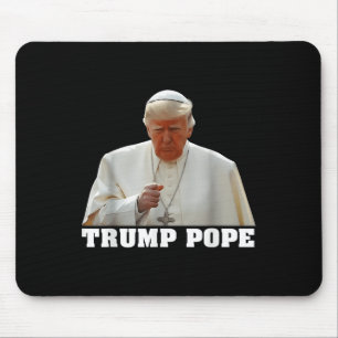Pope Trump Funny Trump Vatican Christian Retro Chu Mouse Pad