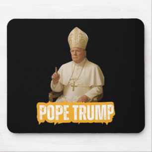 Pope Trump Funny Trump Vatican Christian Retro Chu Mouse Pad