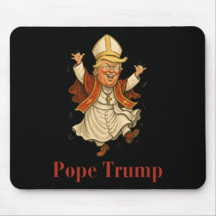 Pope Trump Funny Trump Vatican Christian Retro Chu Mouse Pad