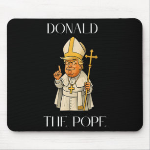 Pope Trump Funny Trump Vatican Christian Retro Chu Mouse Pad