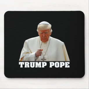 Pope Trump Funny Trump Vatican Christian Retro Chu Mouse Pad