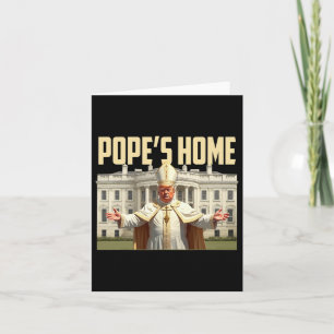 Pope Trump Home Trump Pope Donald Trump Political  Card