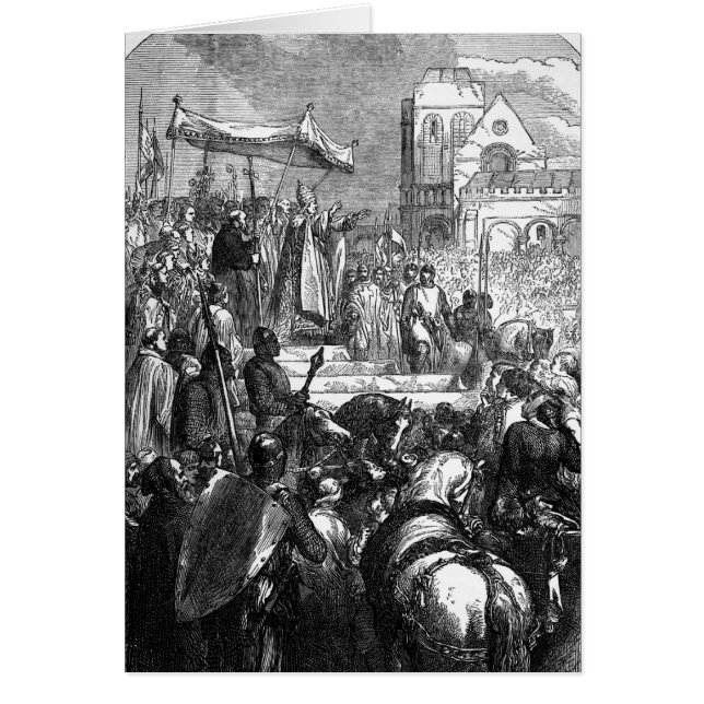 Pope Urban II  Preaching the First Crusade (Front)