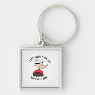 Popeye I Yam What I Yam Classic Key Ring