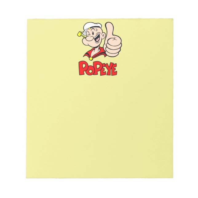 Popeye Notepad (Front)