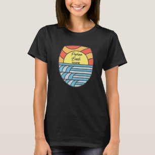 Popham Beach Maine Me Sunset Sunrise Souvenir T-Shirt