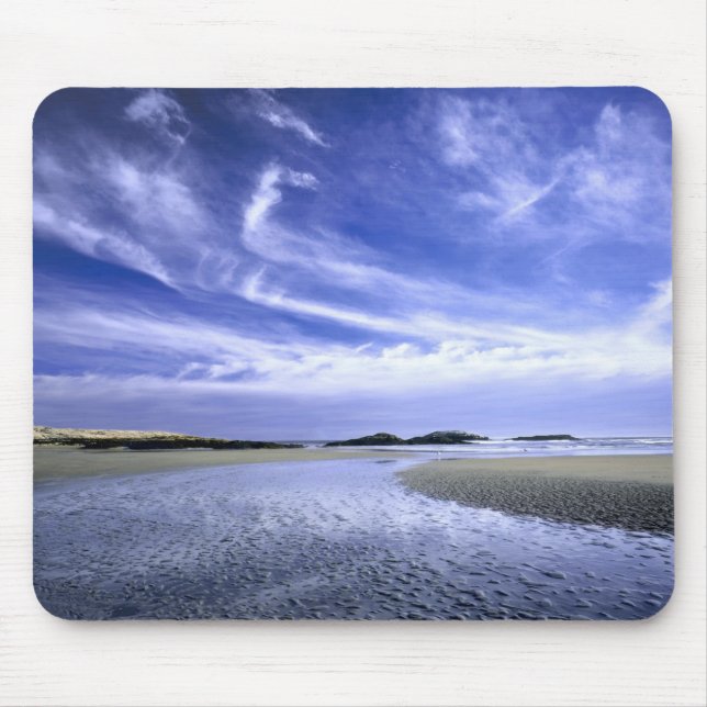 POPHAM BEACH STATE PARK, MAINE. USA. Cirrus Mouse Pad (Front)