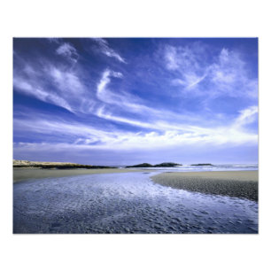 POPHAM BEACH STATE PARK, MAINE. USA. Cirrus Photo Print
