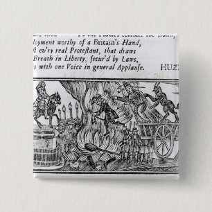 Popish Plots 15 Cm Square Badge