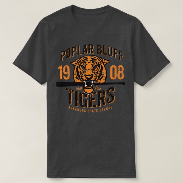Poplar Bluffs Tigers T-Shirt (Design Front)