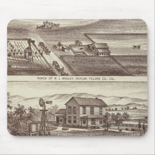Poplar ranches mouse pad