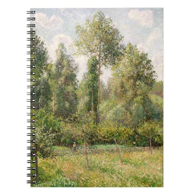 Poplars, Éragny  Camille Pissarro  Notebook (Front)