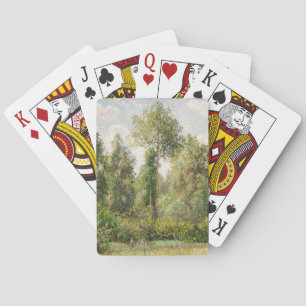 Poplars, Éragny  Camille Pissarro  Playing Cards