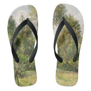 Poplars, Éragny Camille Pissarro Thongs