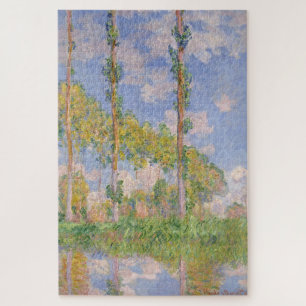 Poplars in the Sun (1891) by Claude Monet Jigsaw Puzzle
