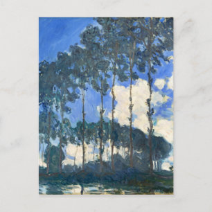 Poplars on the Banks of the River Epte - Monet Postcard