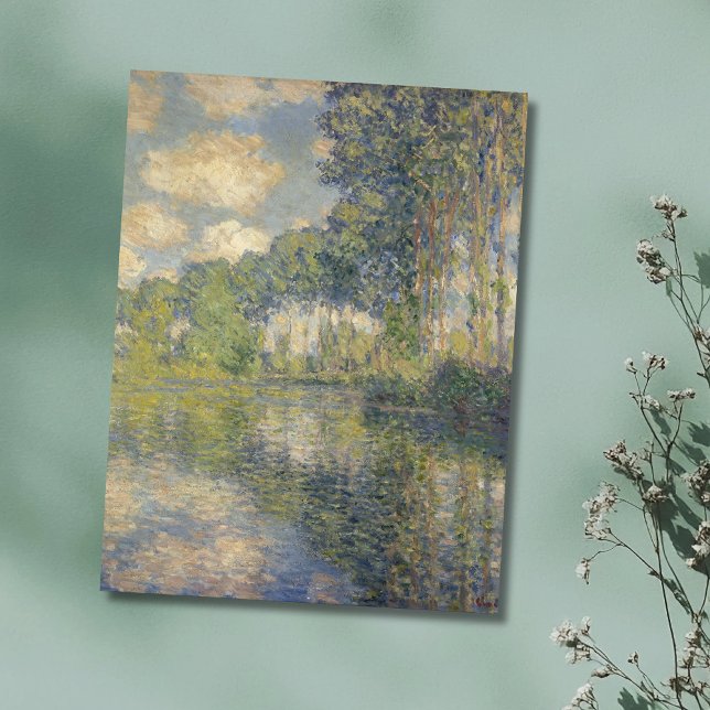 Poplars on the Epte - Monet Postcard (Creator Uploaded)