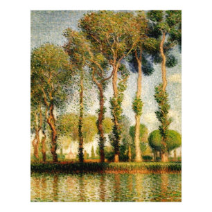 Poplars on the River Epte Photo Print