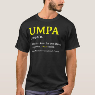 Popo Definition Fathers Day - Grandpa -Grandfather T-Shirt