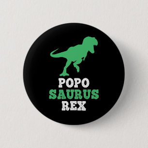 Popo-saurus Rex Dino Dinosaur Poposaurus Funny 6 Cm Round Badge