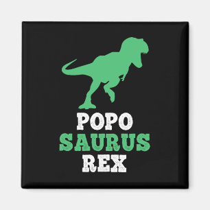 Popo-saurus Rex Dino Dinosaur Poposaurus Funny Magnet