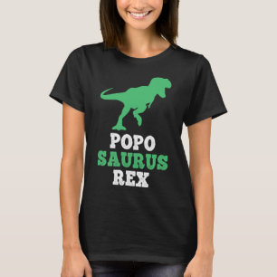 Popo-saurus Rex Dino Dinosaur Poposaurus Funny  T-Shirt