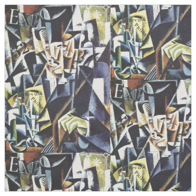 Popova’s art custom fabric (Swatch)