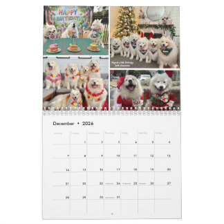 poppet and the Wolfpack Calendar
