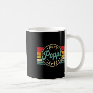 Poppi Ever Vintage Retro Father39s Day Gift  Coffee Mug