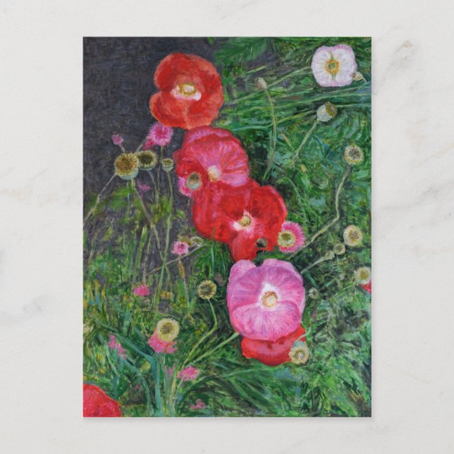 Poppies 2009 postcard (Front)