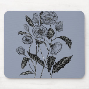 Poppies 2 mouse pad