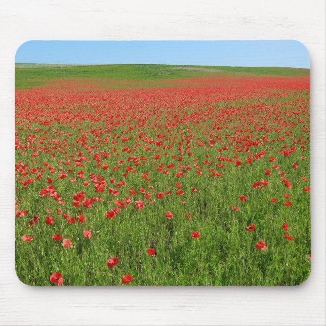 Poppies alive! mouse pad (Front)