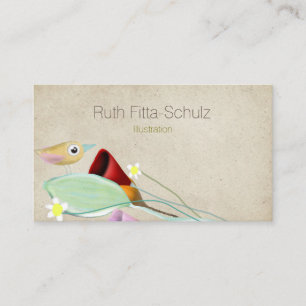 Poppies and Daisies Business Card