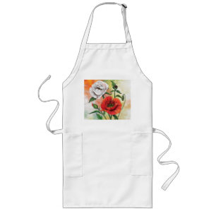 Poppies Apron