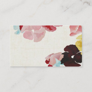 Poppies Business Card