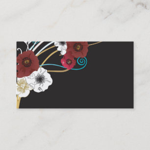Poppies Business Card