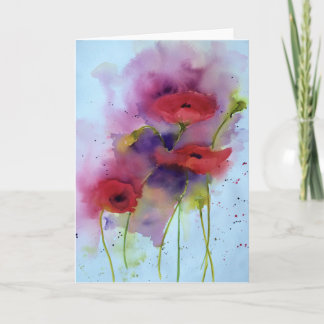 Poppies Card