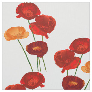 Poppies Fabric