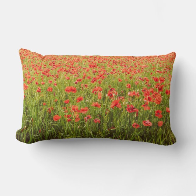 Poppies field lumbar cushion (Front)