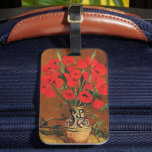 Poppies, fine art by Stefan Luchian, Luggage Tag<br><div class="desc">Poppies,  popular fine art painting by Stefan Luchian,  1910.</div>