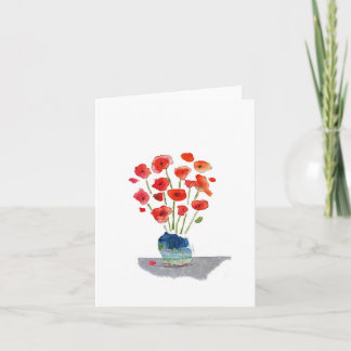 Poppies - Greeting Card