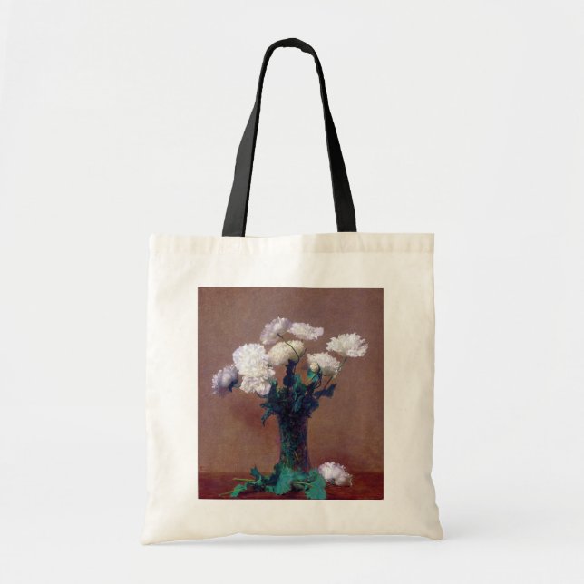Poppies, Henri Fantin-Latour Tote Bag (Front)