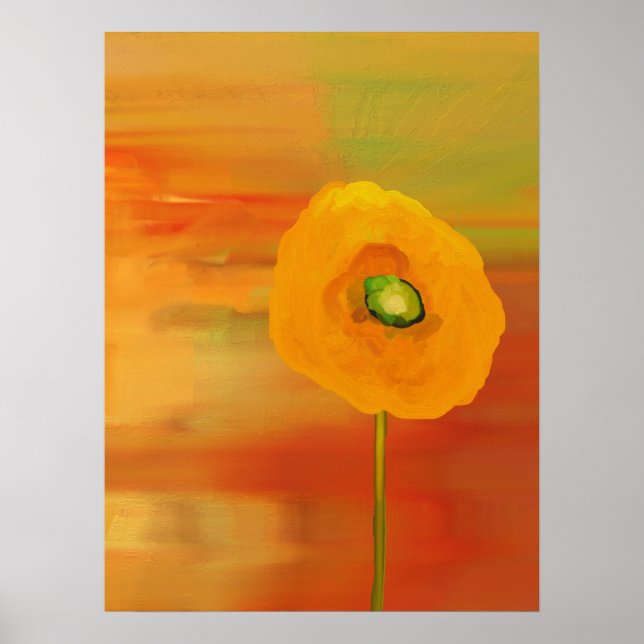 Poppies in bloom poster (Front)